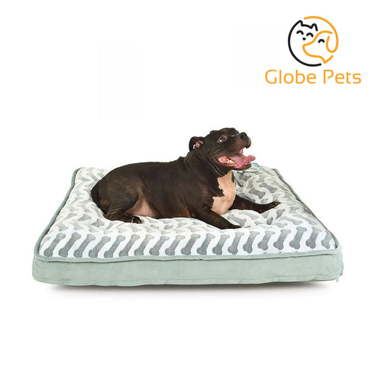 Globe Pets - Queen-Size Waterproof Bella Orthopedic Mattress Bed