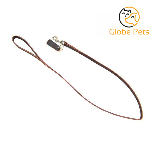 Globe Pets - Leather Lead - 4' Long x 3/4" Wide