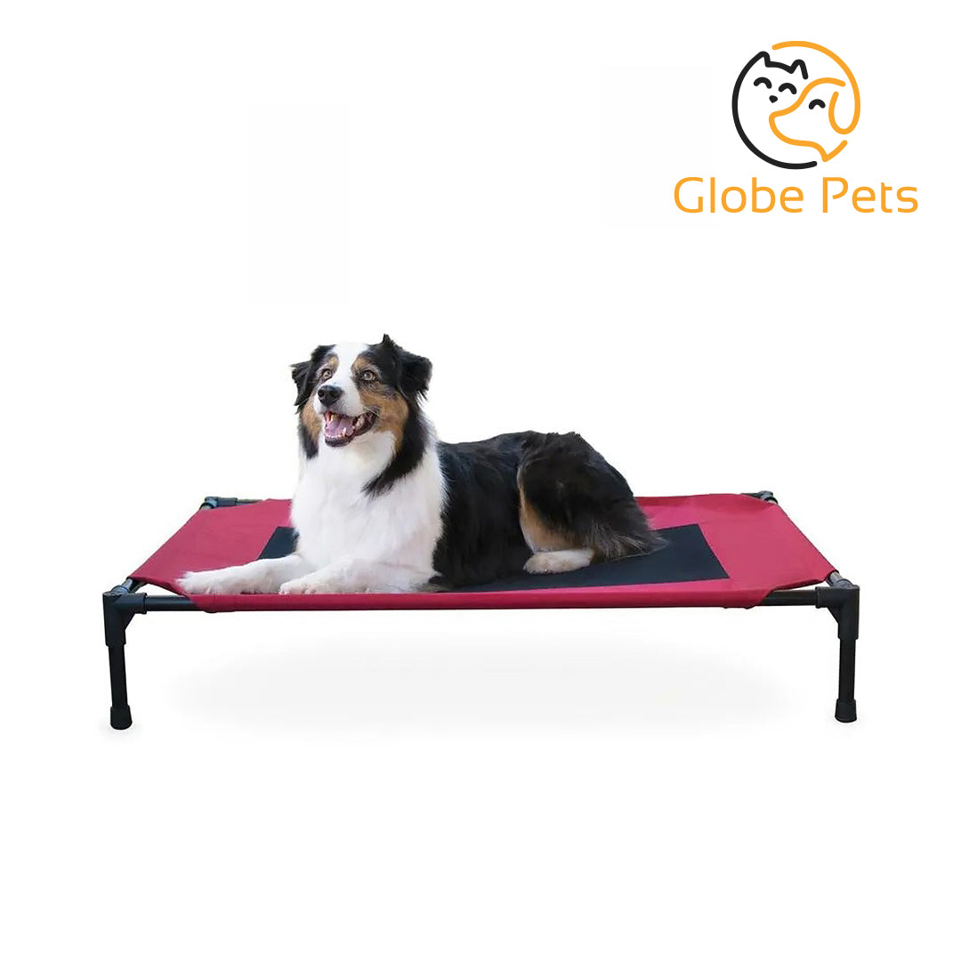 Globe Pets - Dog Bed, Large, Red